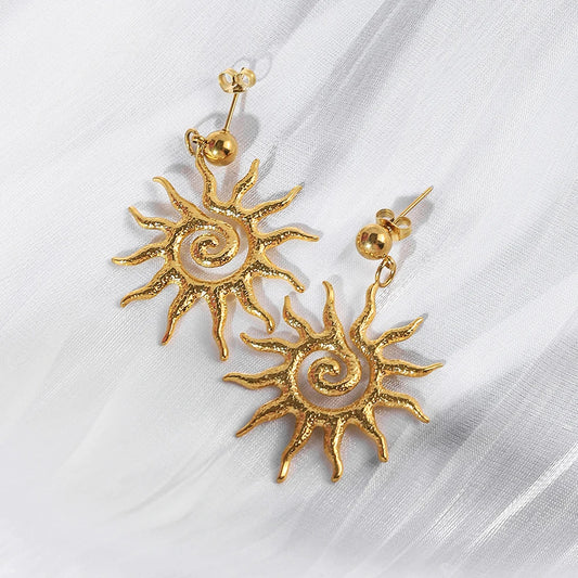 Hollow Sun Earring